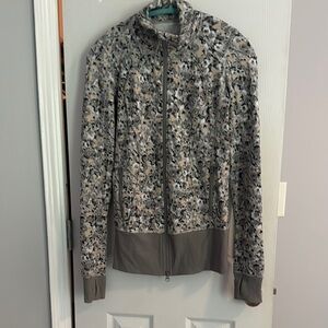 Womens Lululemon Athletica Full Zip Up Yoga Jacket Size 6